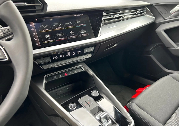 Audi A3 cena 121900 przebieg: 12512, rok produkcji 2023 z Toruń małe 254